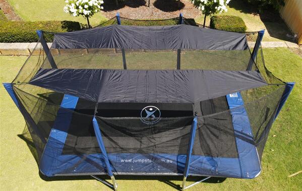 8x12FT Rectangle Trampoline Replacement Mat For 88 x 215mm Spring Size