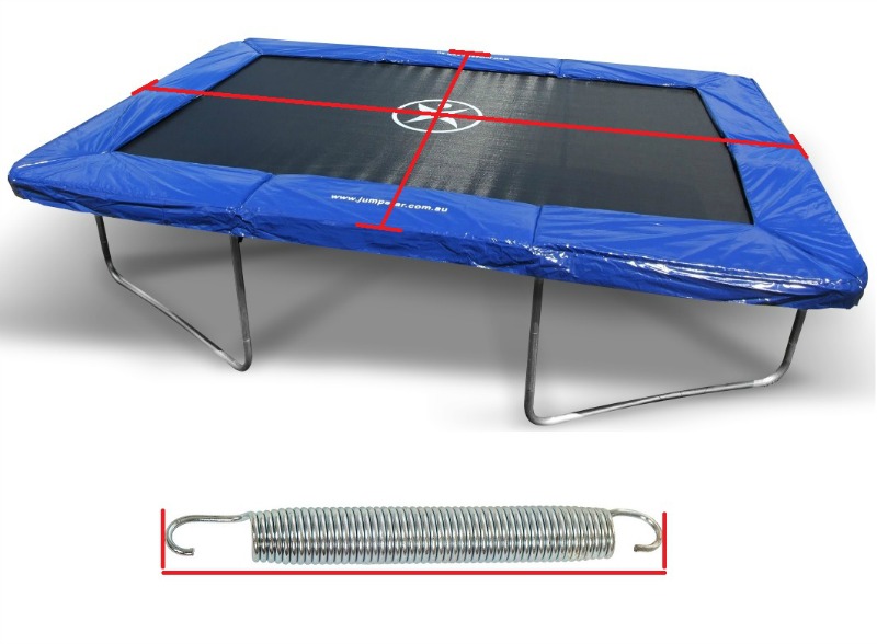 Measuring Rectangular Trampoline