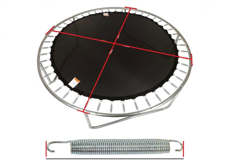 Measuring Round Trampoline