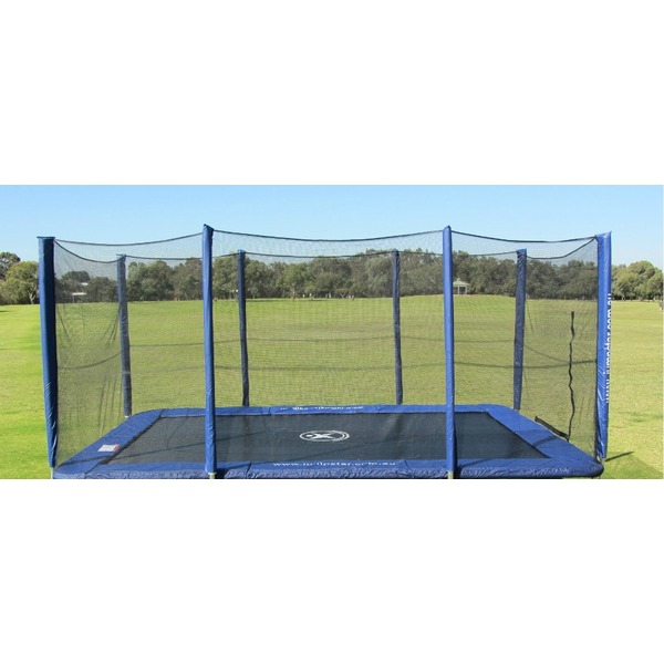 10x17FT Rectangle Trampoline Replacement Enclosure Net 