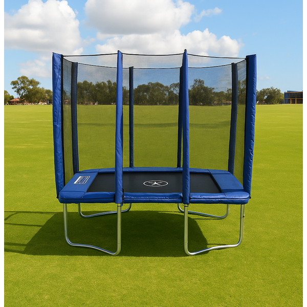 5x7FT Kids / Toddler / Mini Trampoline with Enclosure